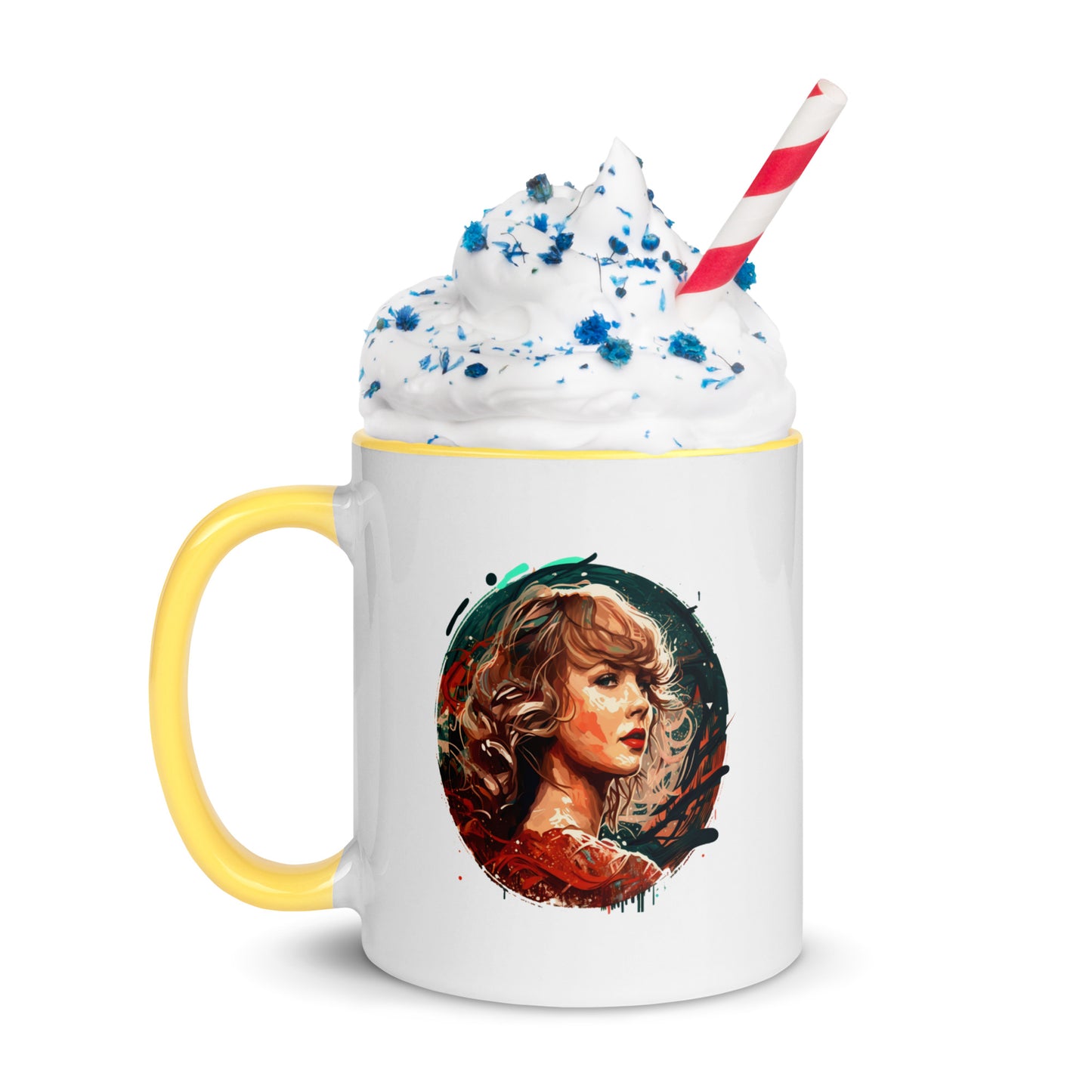 Taylor Swift Mug with Color Inside