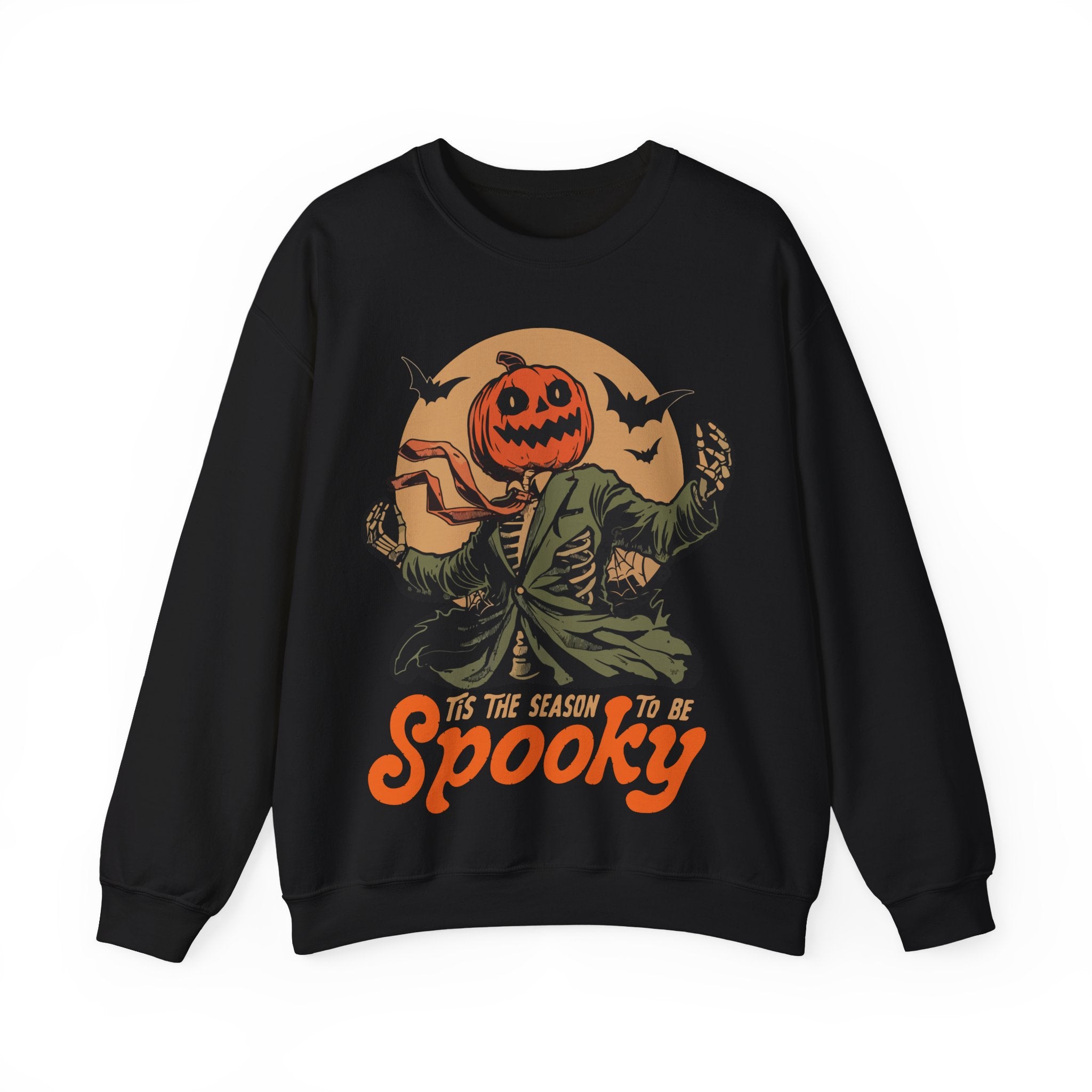 Spooky Pumpkin Crewneck Sweatshirt