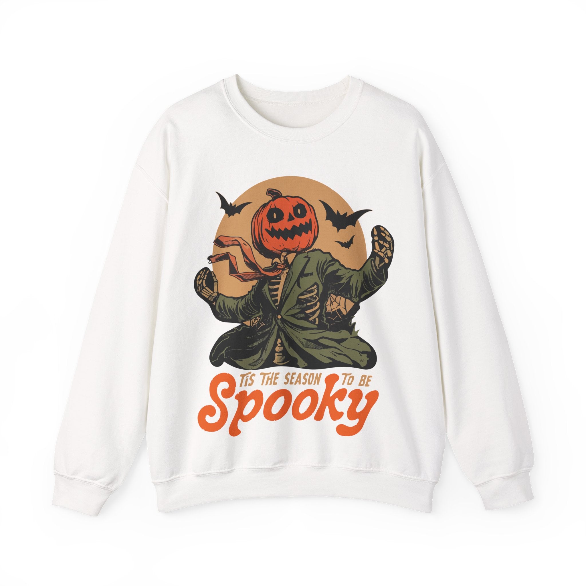 Spooky Pumpkin Crewneck Sweatshirt