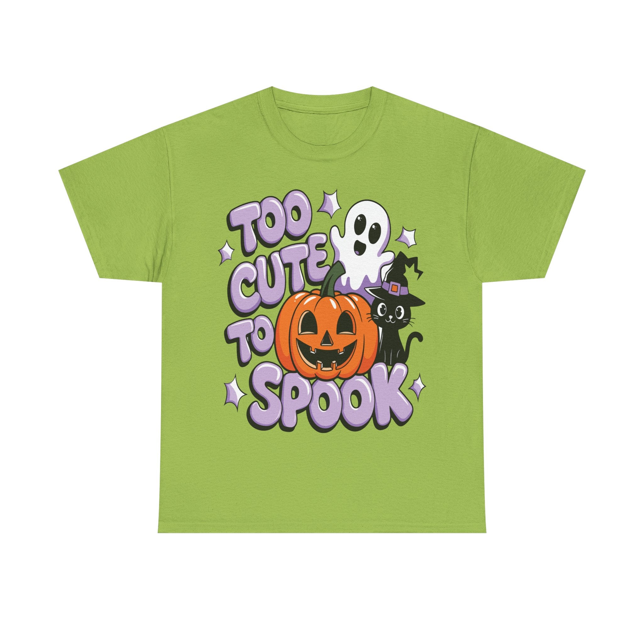 Halloween Ghost & Cat T-Shirt