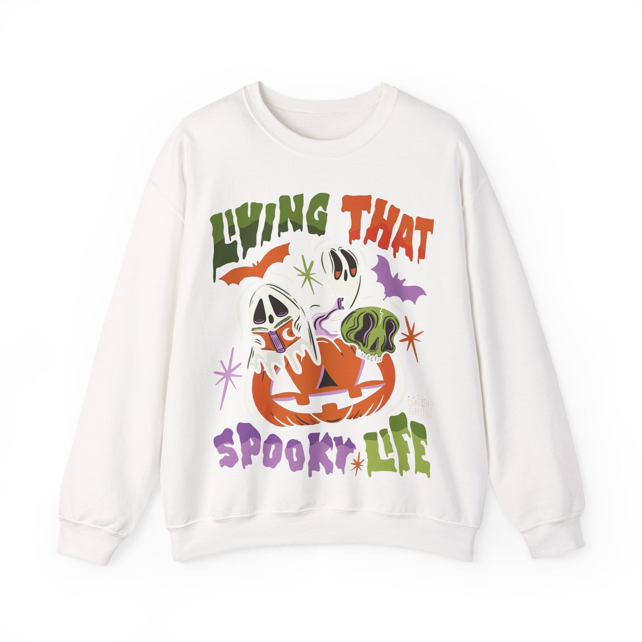 Living That Spooky Life Halloween Sweatshirt