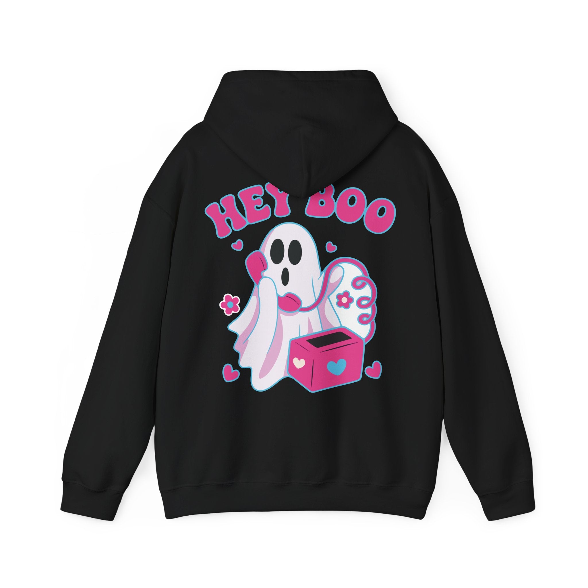 Hey Boo Ghost Hoodie for Halloween