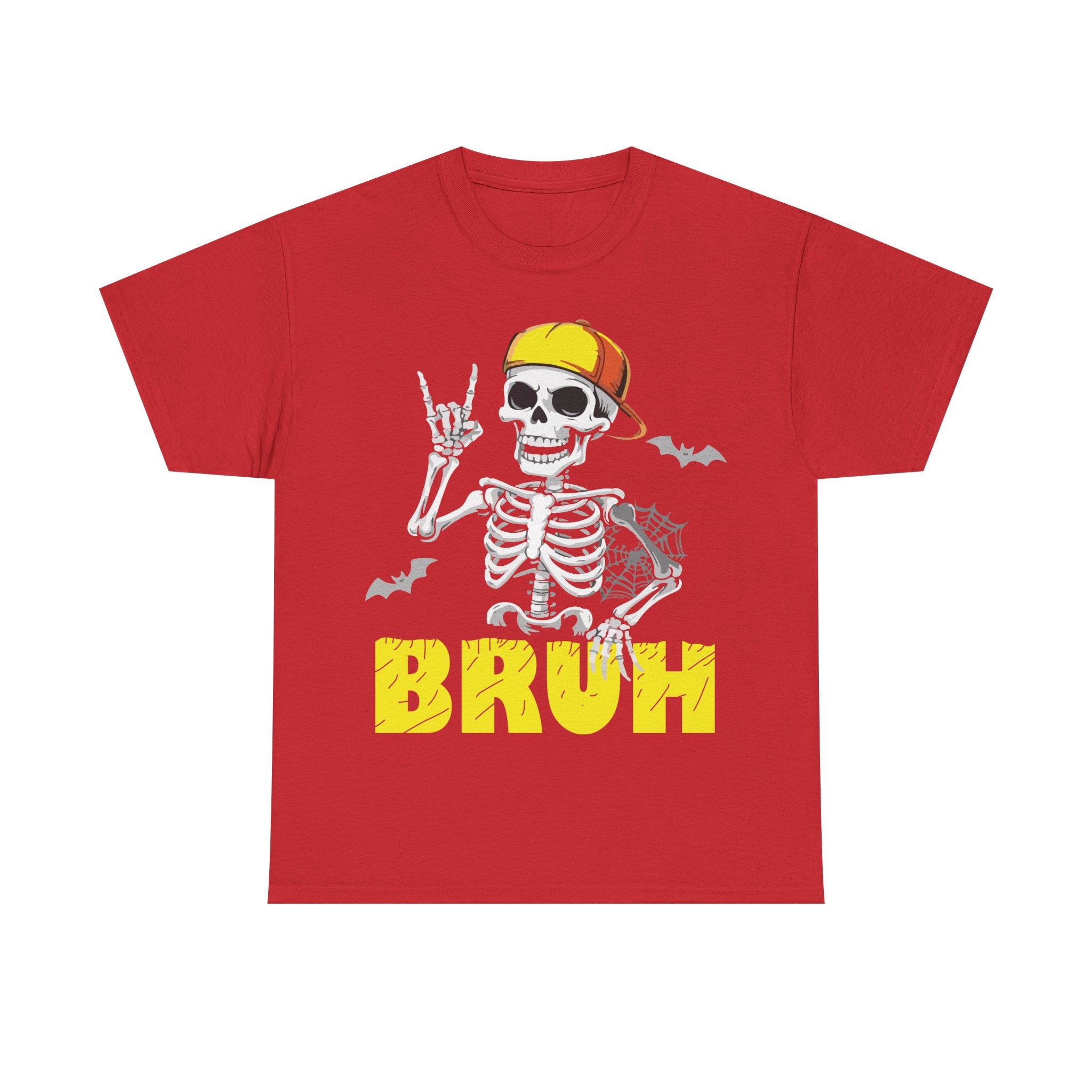Skeleton Bruh T-Shirt for Halloween Lovers