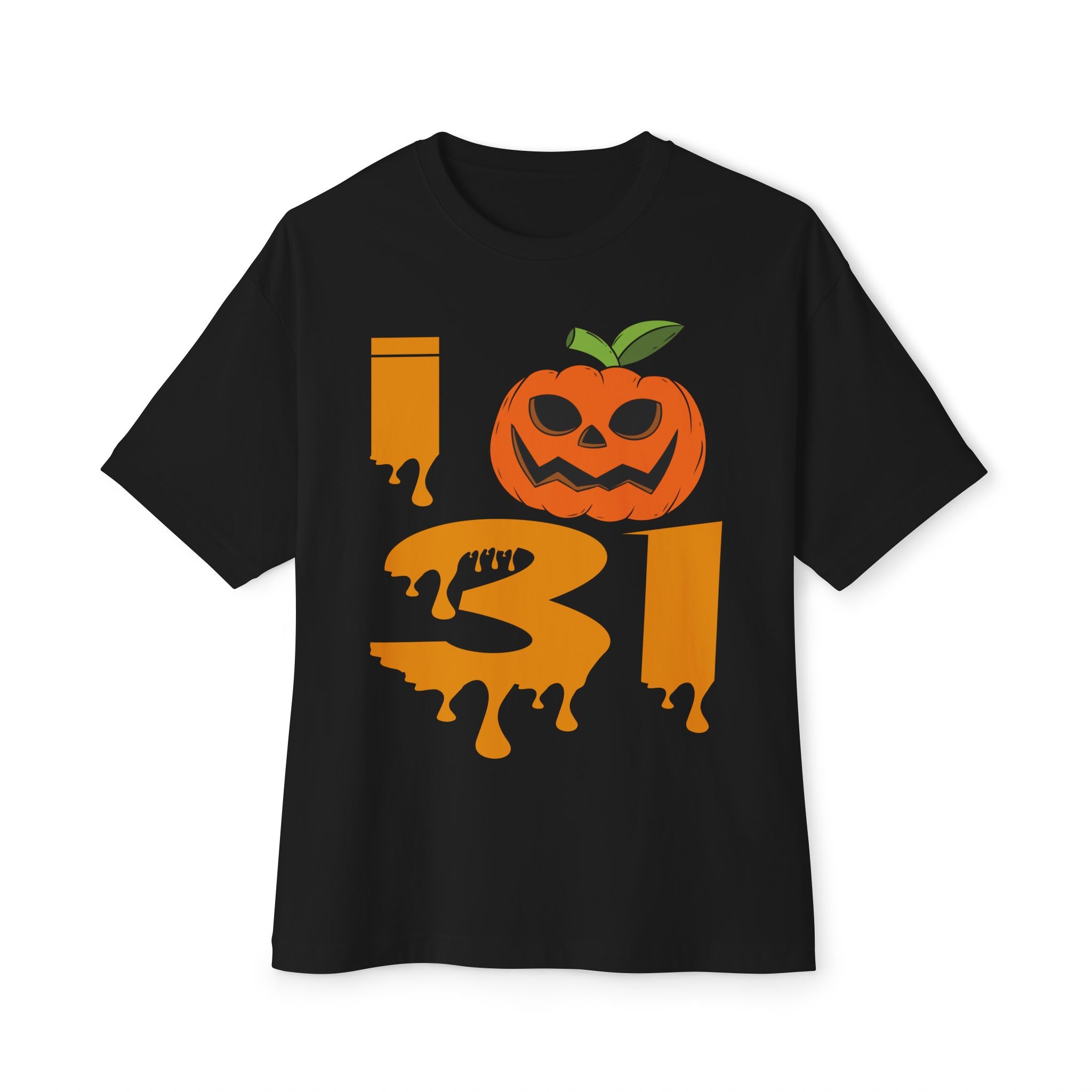Halloween Pumpkin Oversized T-Shirt