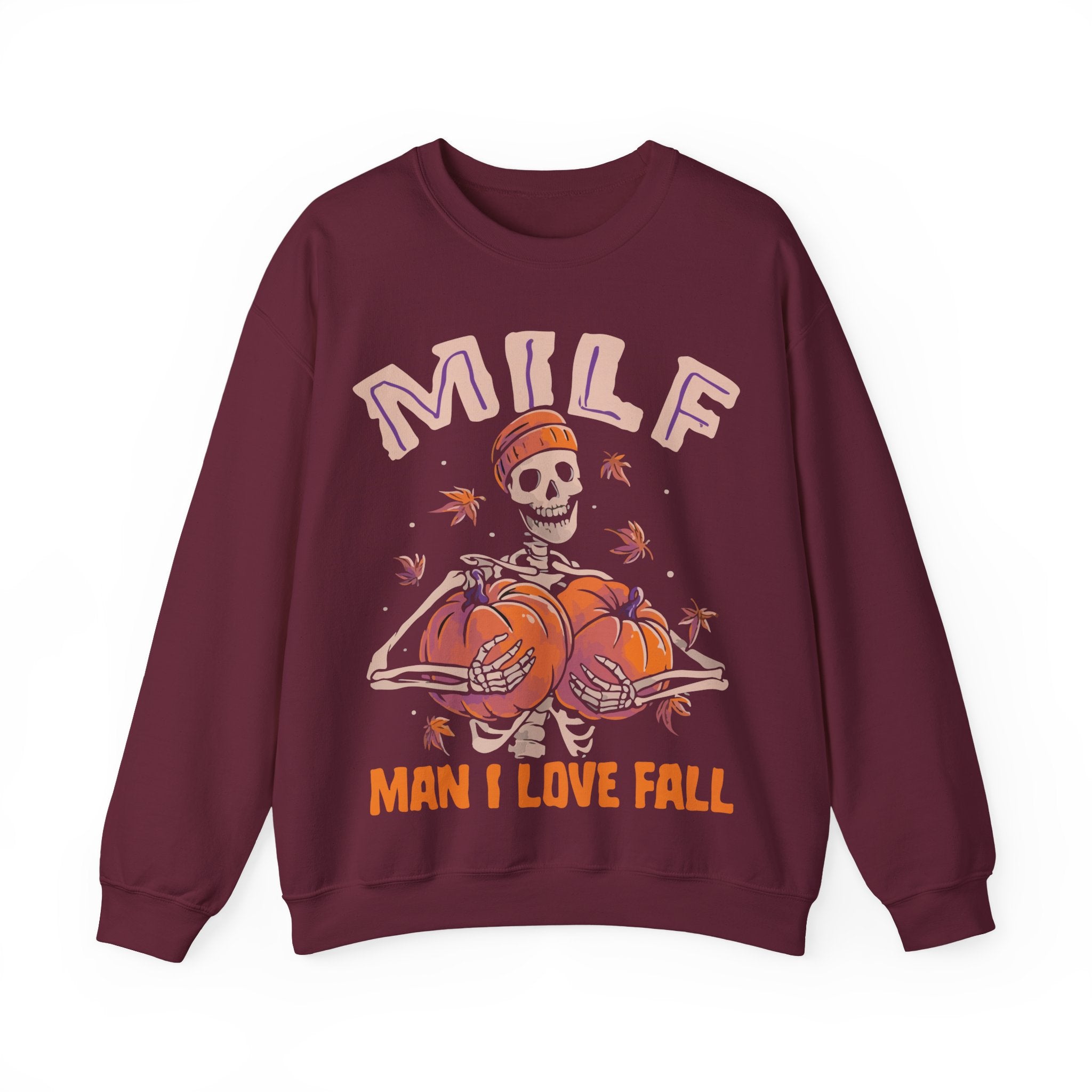 Fall Vibes Skeleton Sweatshirt
