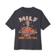 Fall-Themed Skeleton T-shirt