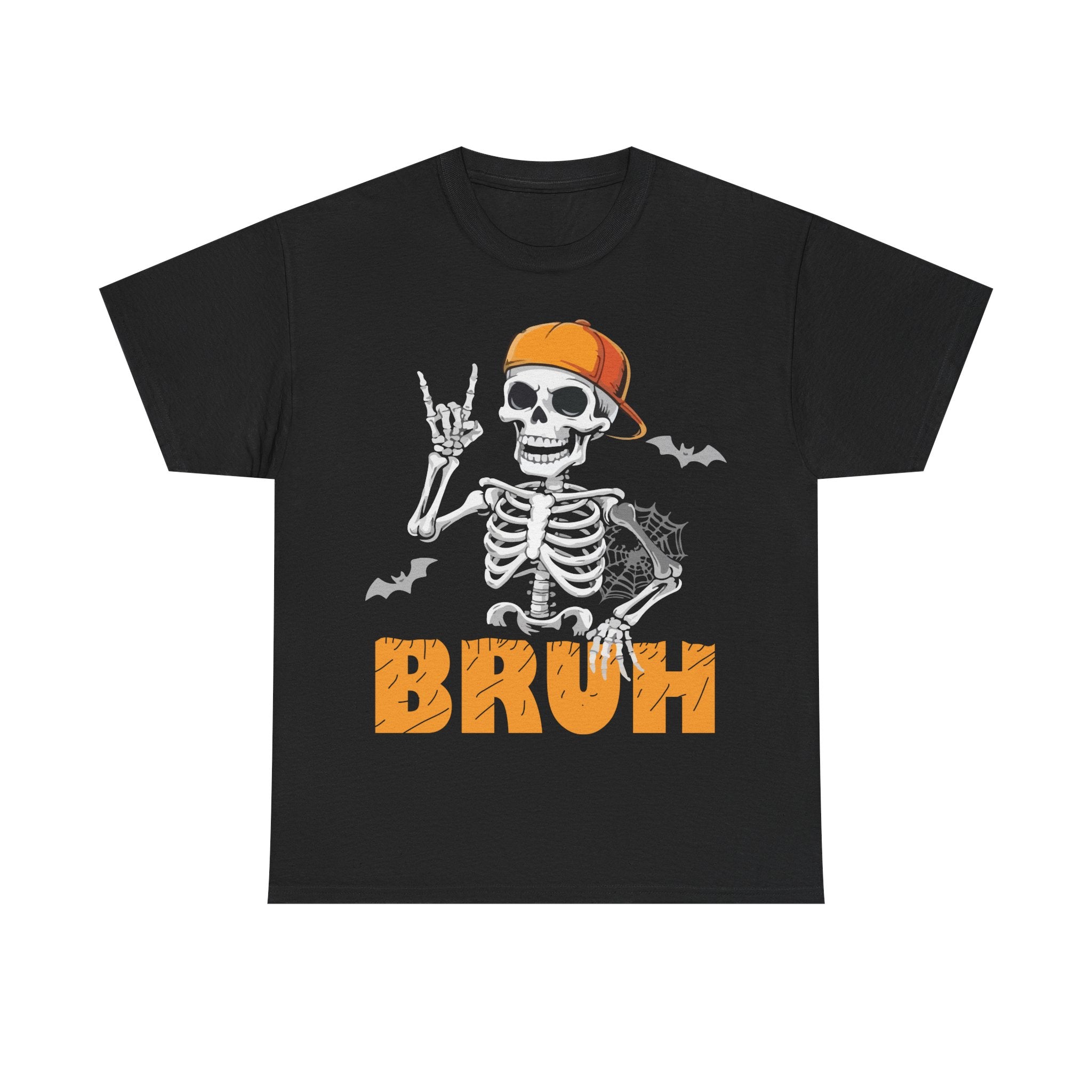 Skeleton Bruh T-Shirt for Halloween Lovers