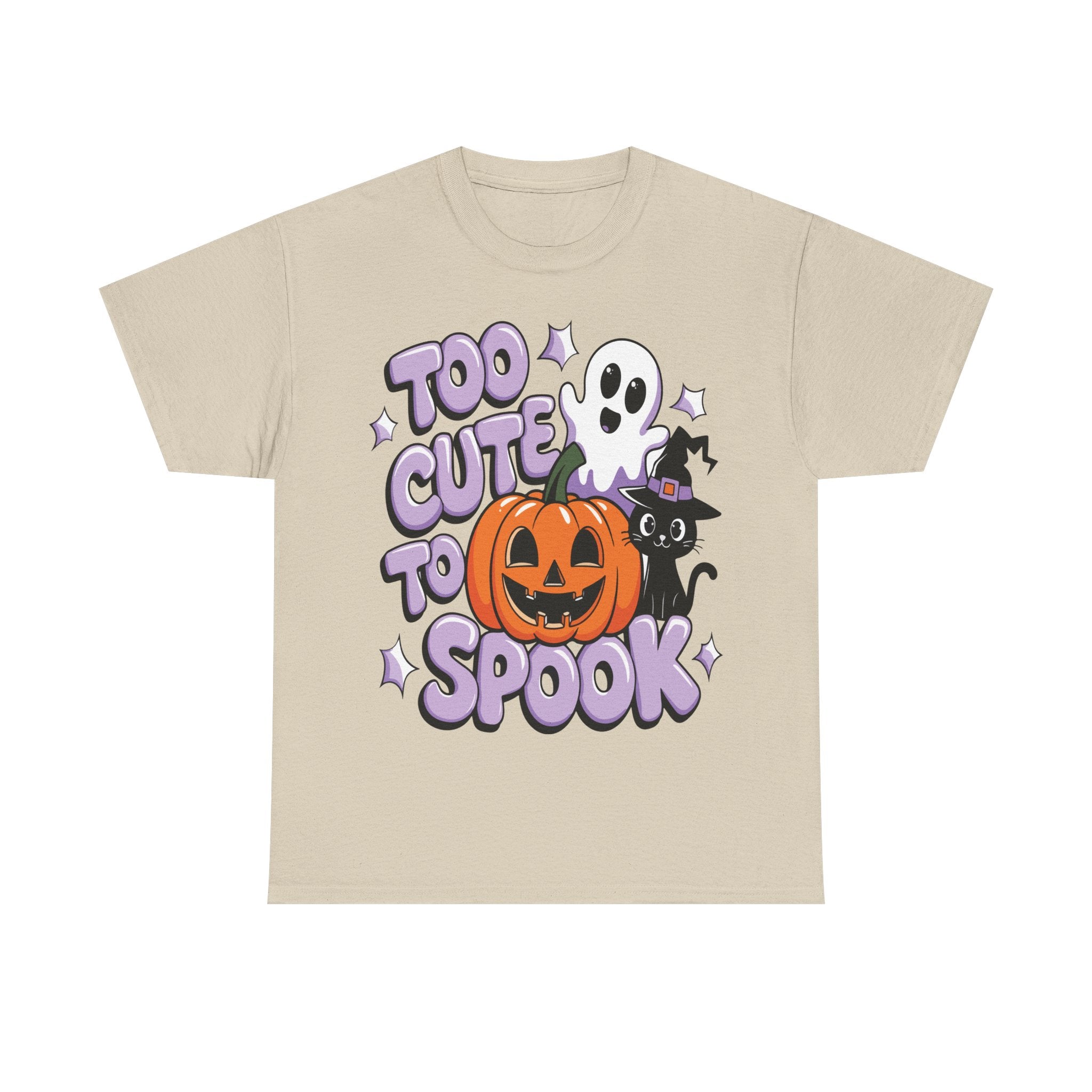 Halloween Ghost & Cat T-Shirt