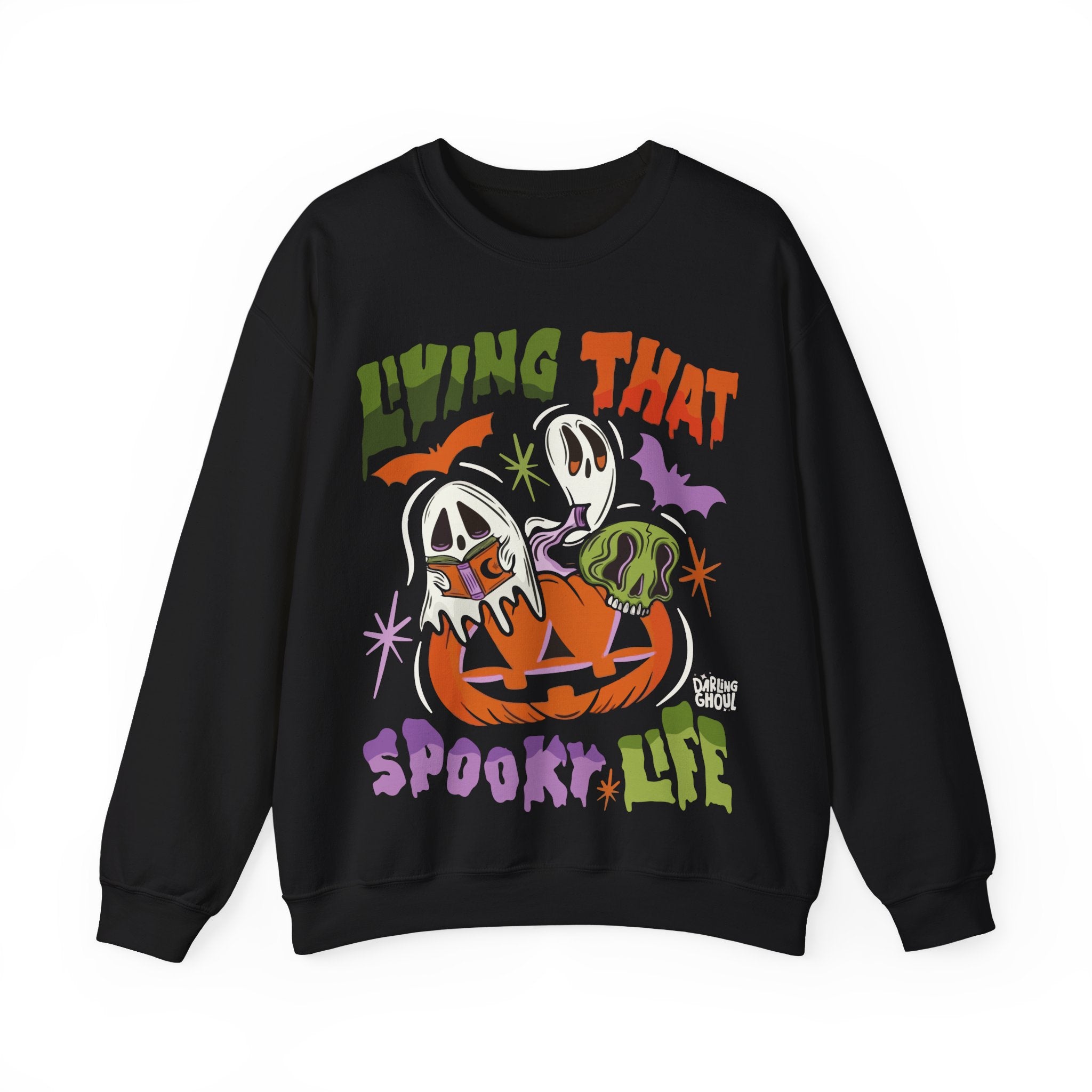 Living That Spooky Life Halloween Sweatshirt