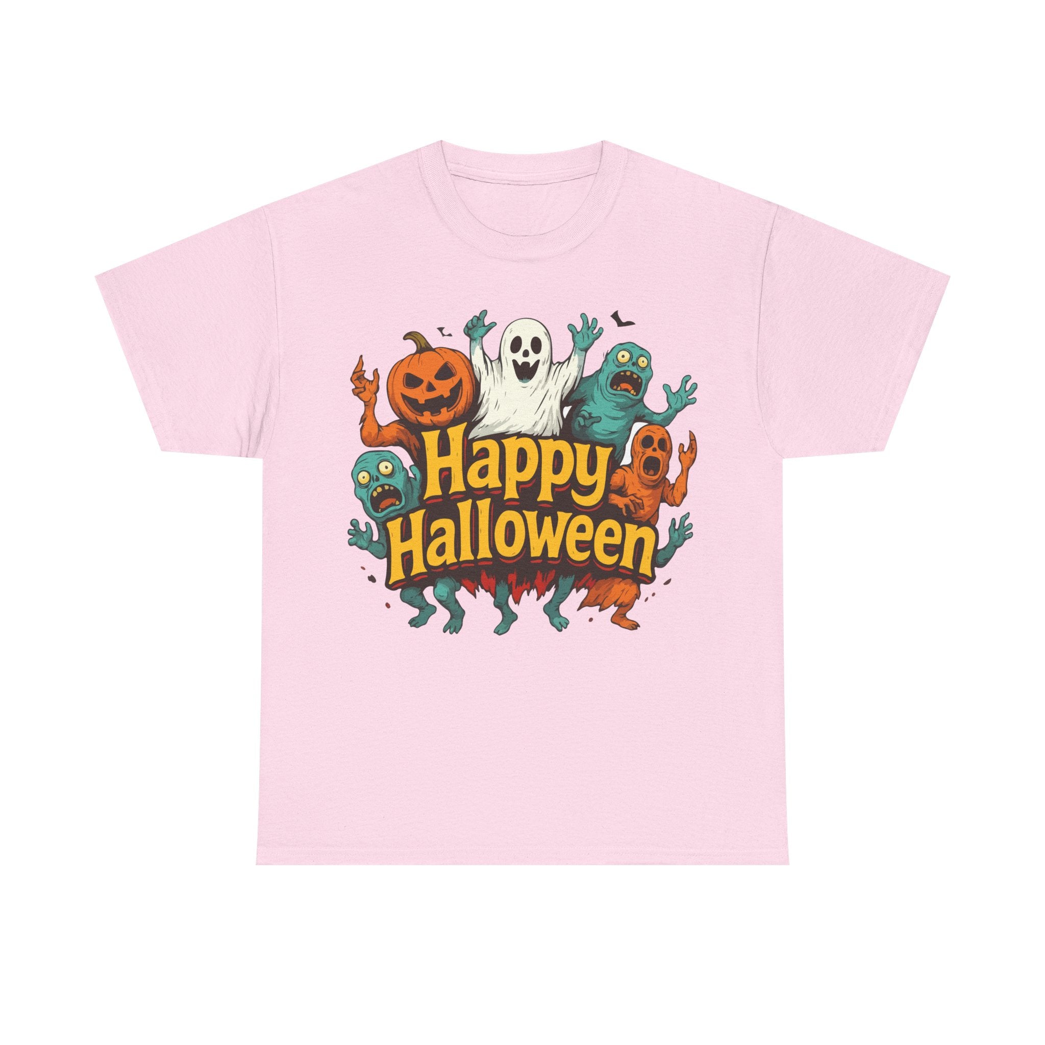 Halloween Monster Cotton T-Shirt