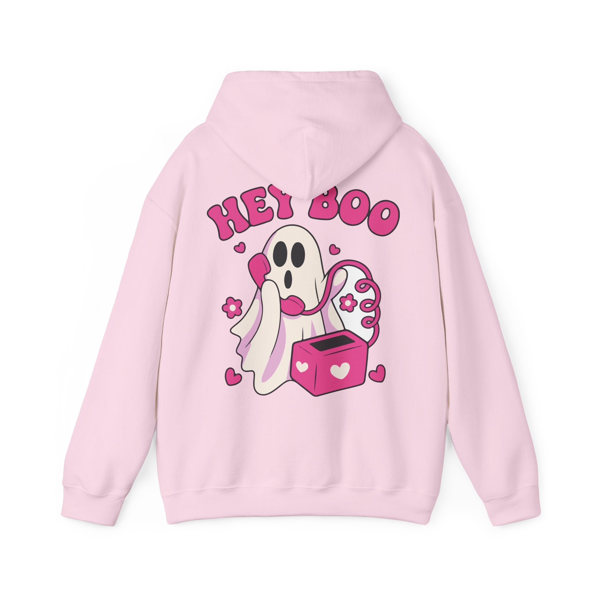 Hey Boo Ghost Hoodie for Halloween