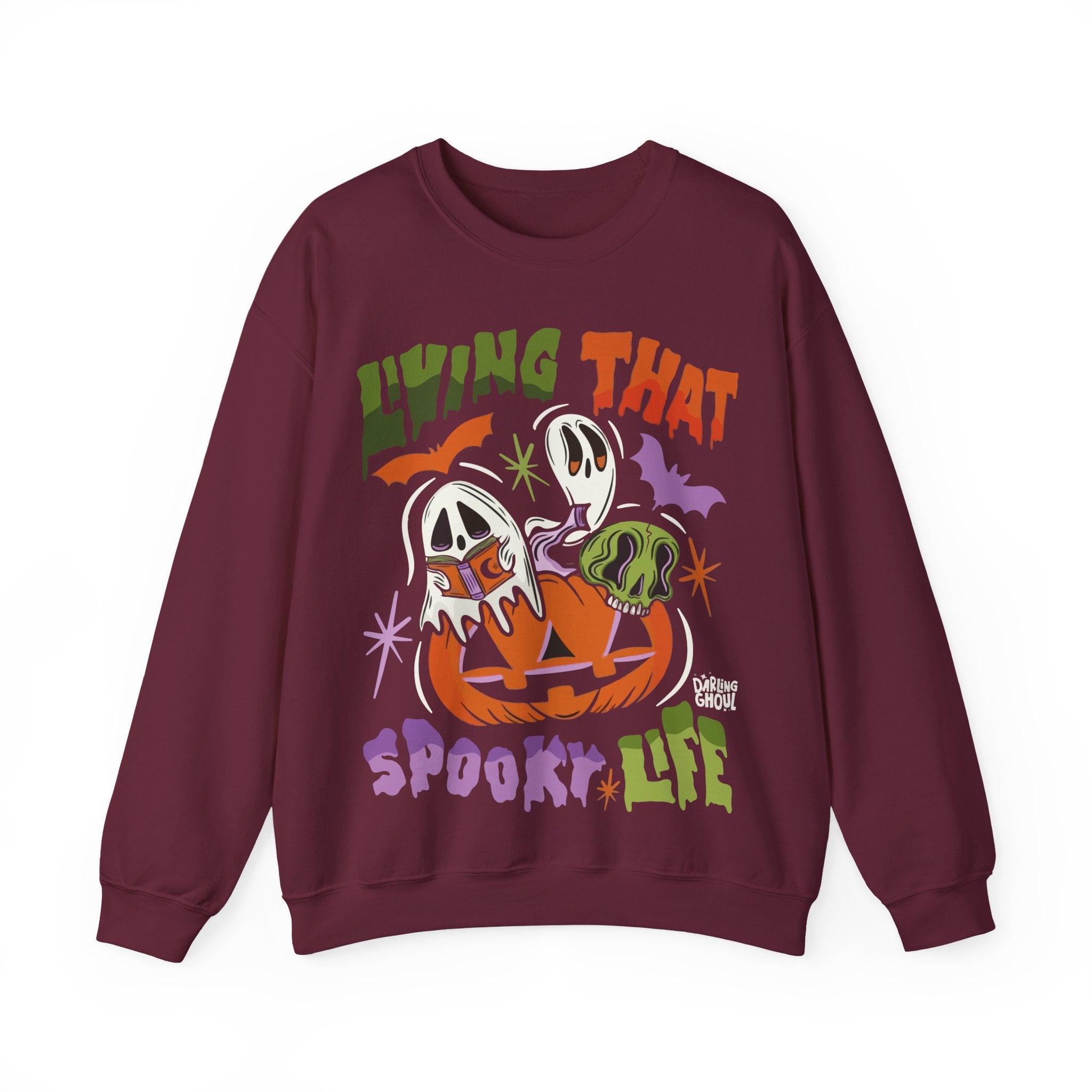 Living That Spooky Life Halloween Sweatshirt
