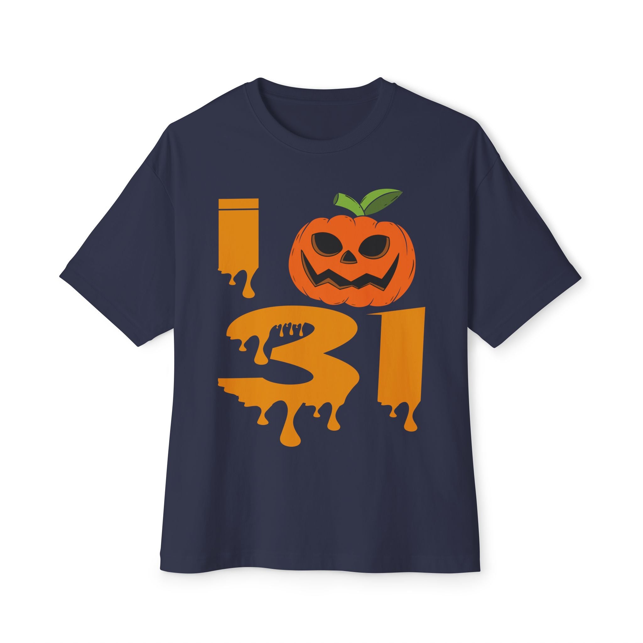 Halloween Pumpkin Oversized T-Shirt