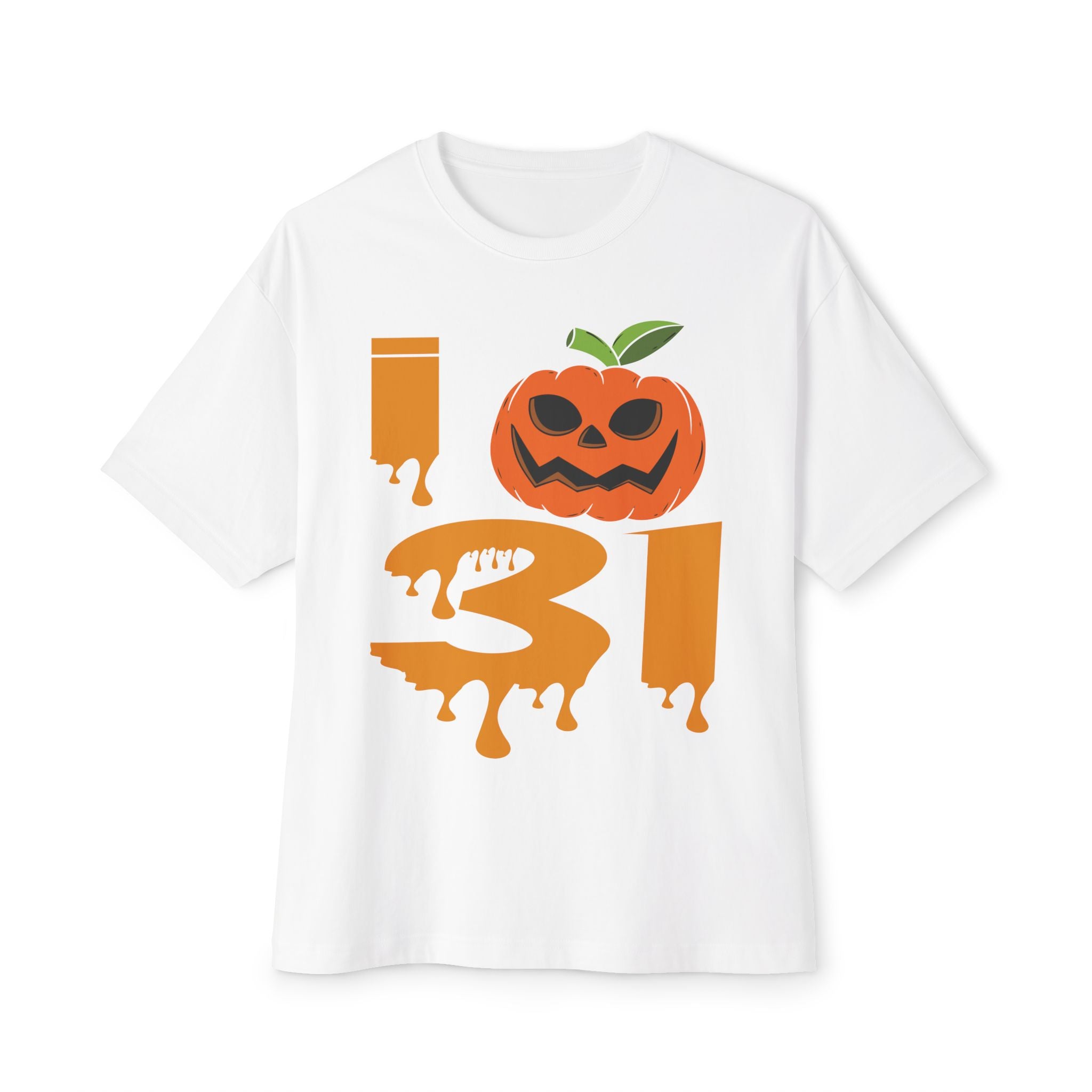 Halloween Pumpkin Oversized T-Shirt