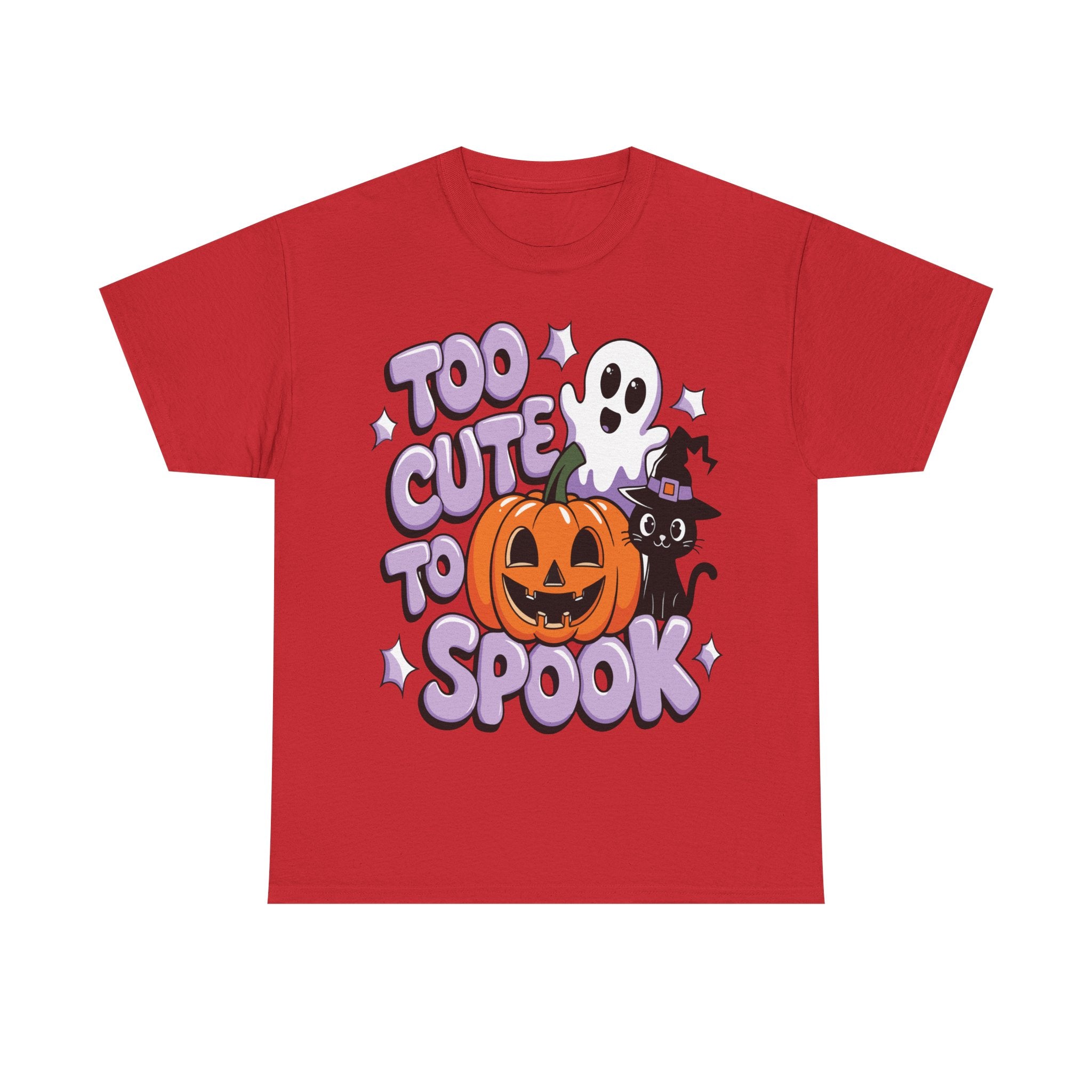 Halloween Ghost & Cat T-Shirt