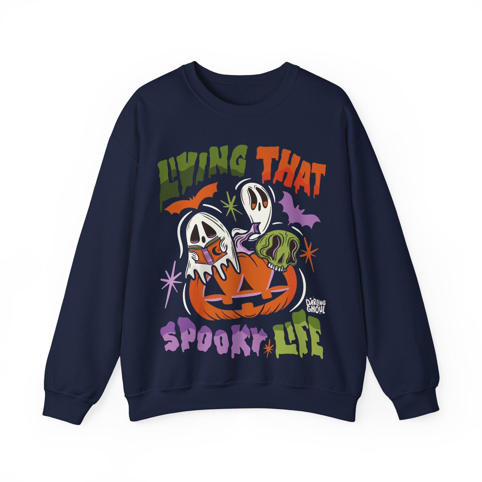 Living That Spooky Life Halloween Sweatshirt
