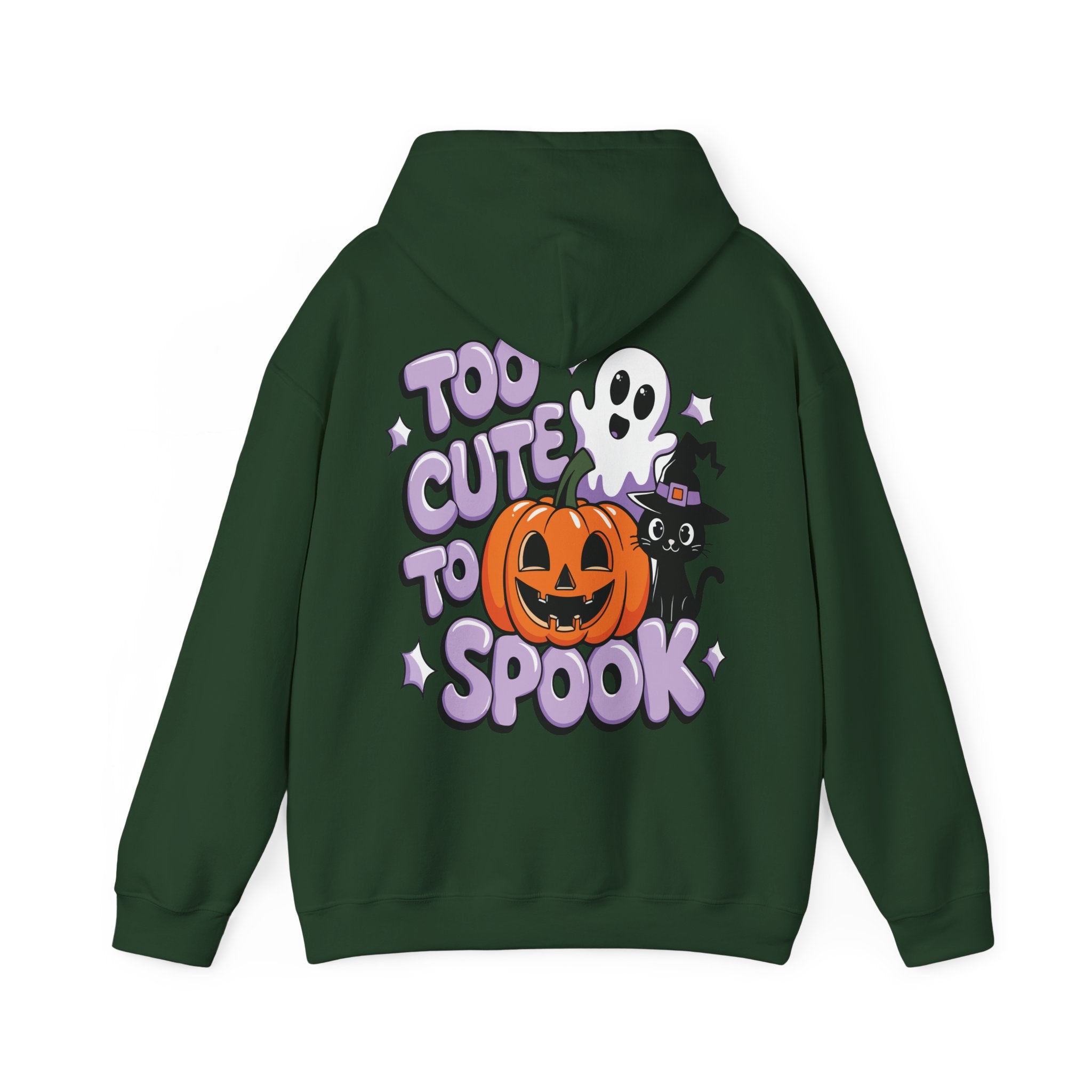 Halloween Cat Ghost Hoodie