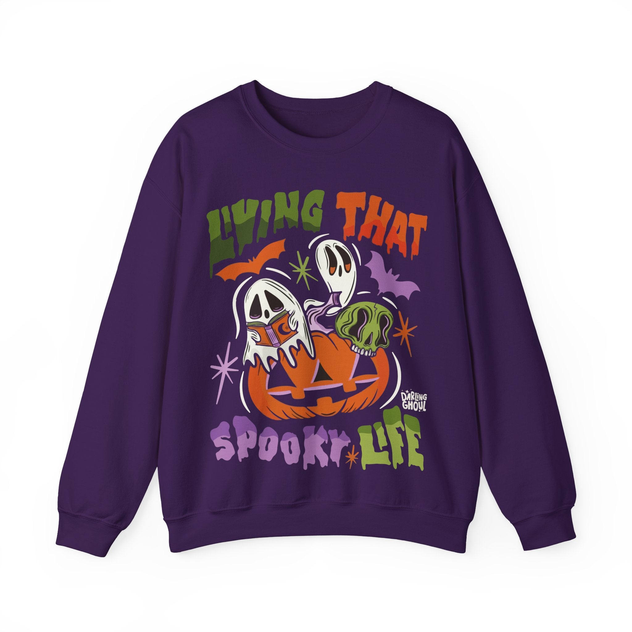 Living That Spooky Life Halloween Sweatshirt