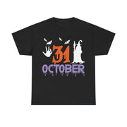 Halloween Tee, Cotton T-Shirt for October 31st