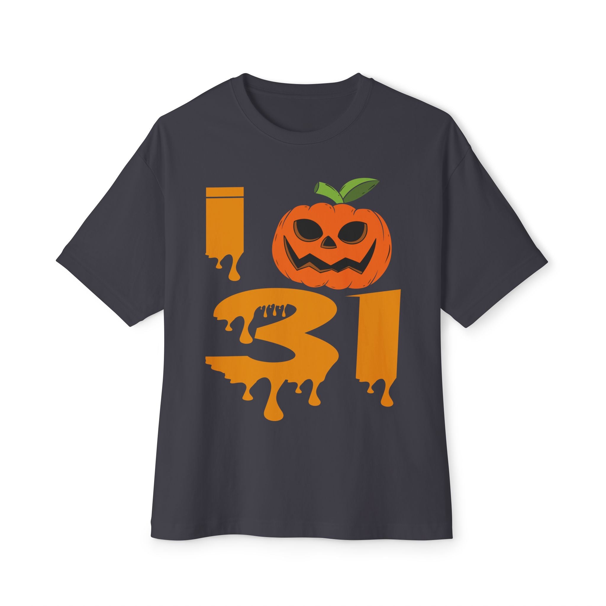 Halloween Pumpkin Oversized T-Shirt