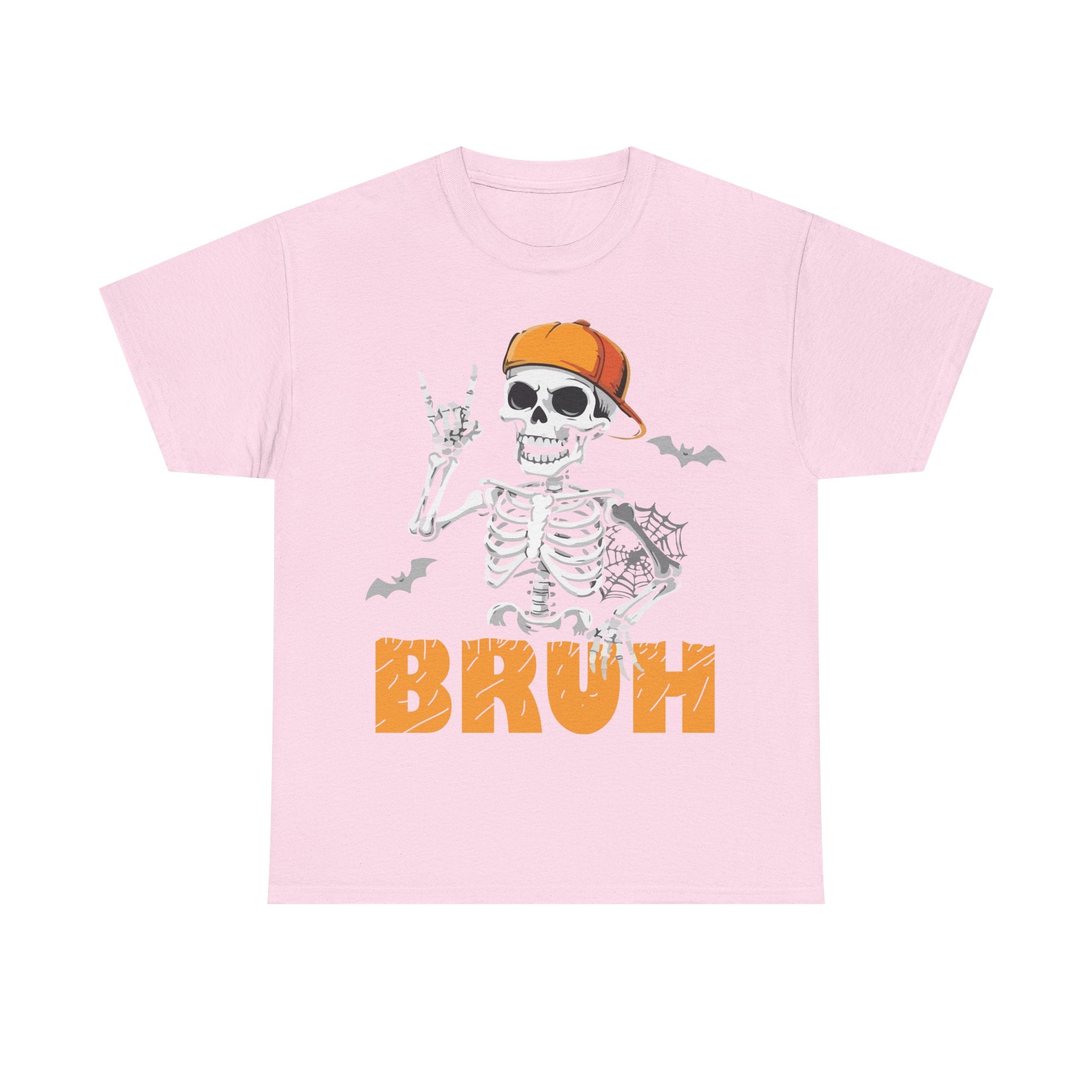 Skeleton Bruh T-Shirt for Halloween Lovers