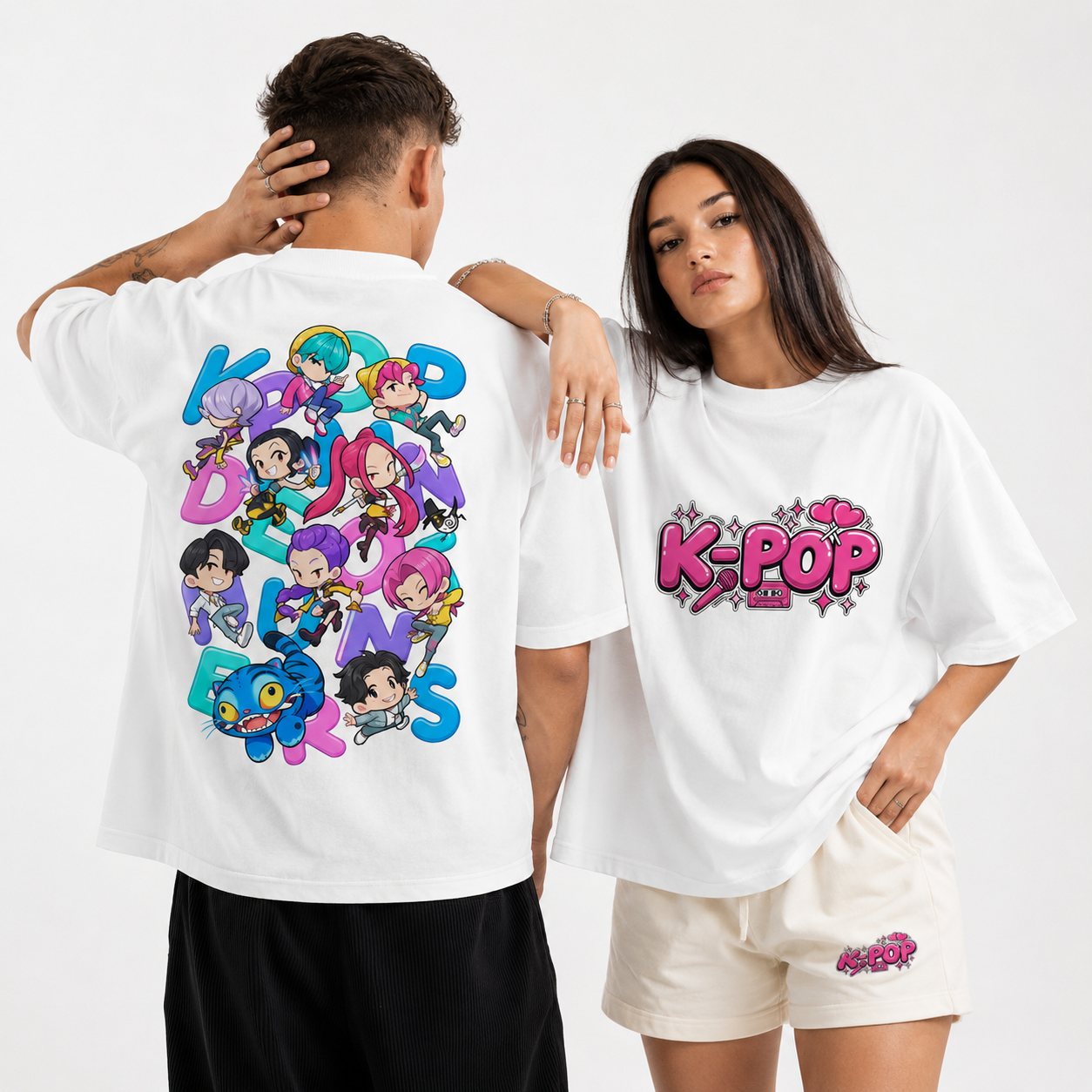 K-POP Demon Hunter oversized t-shirt