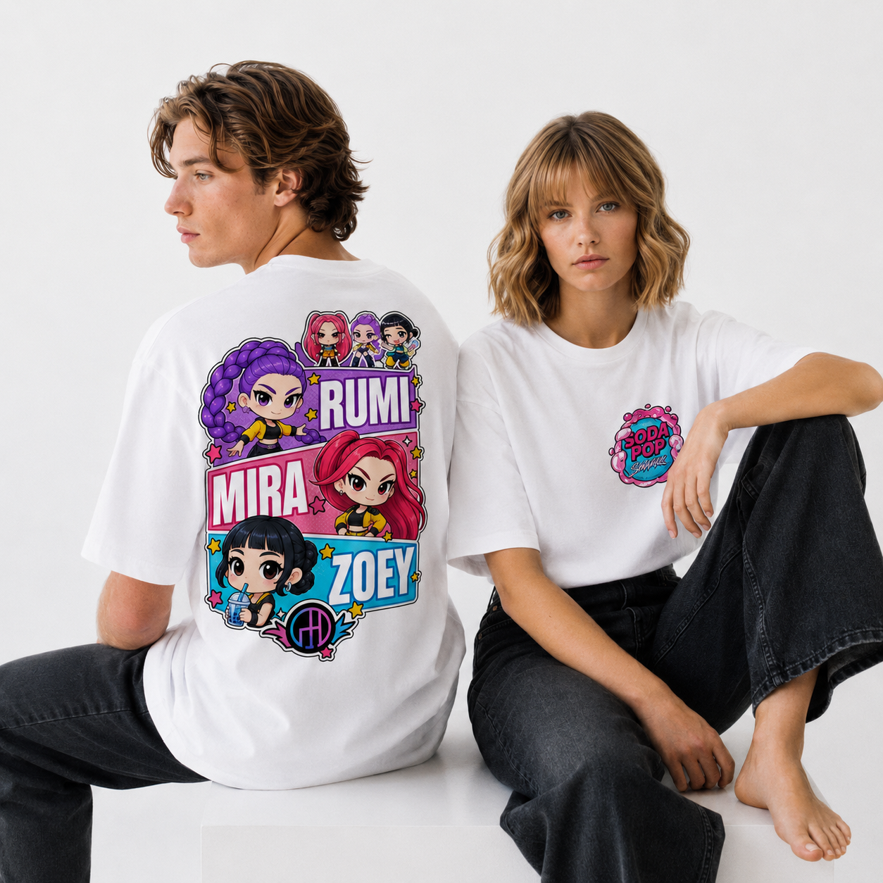 Soda pop oversized t-shirt