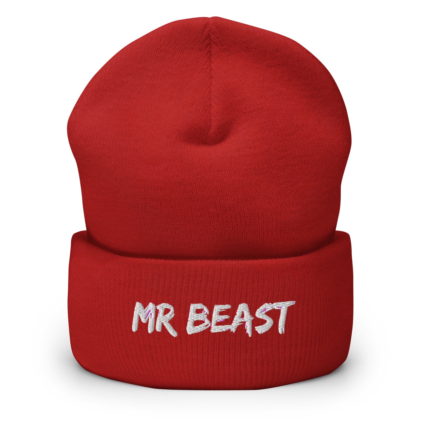 Mr Beast Cuffed Beanie
