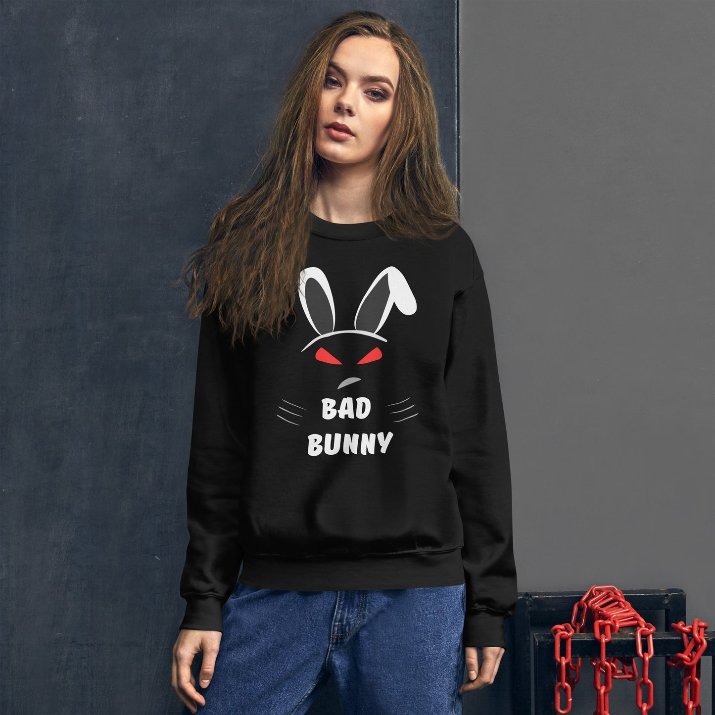 Bad Bunny Black Sweatshirt