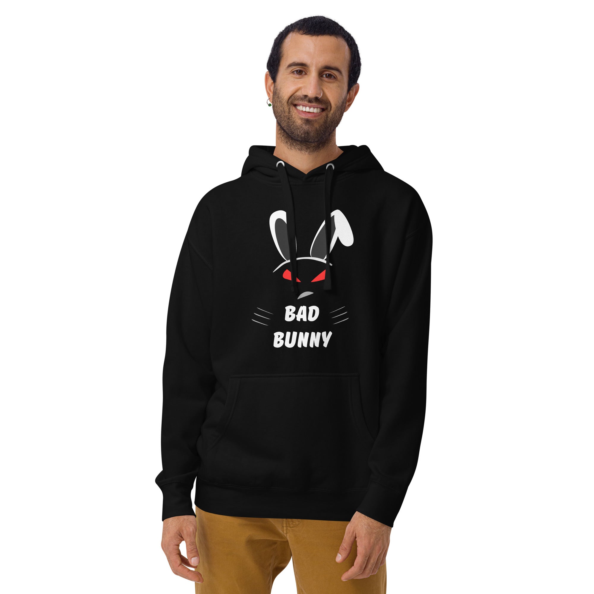 Bad Bunny Hoodie Black Color thehyvshop